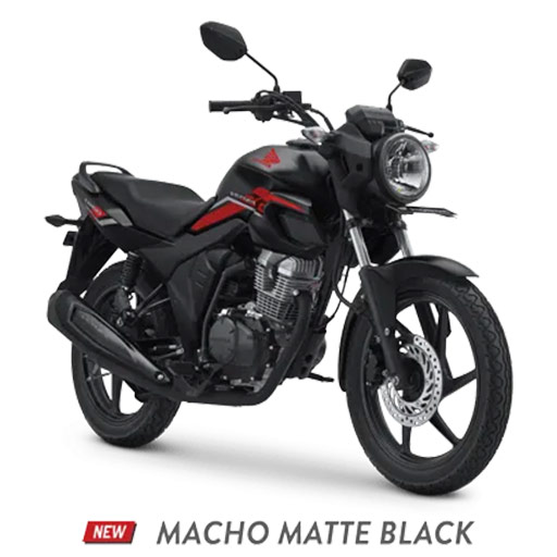 Honda CB150 Verza macho matte black