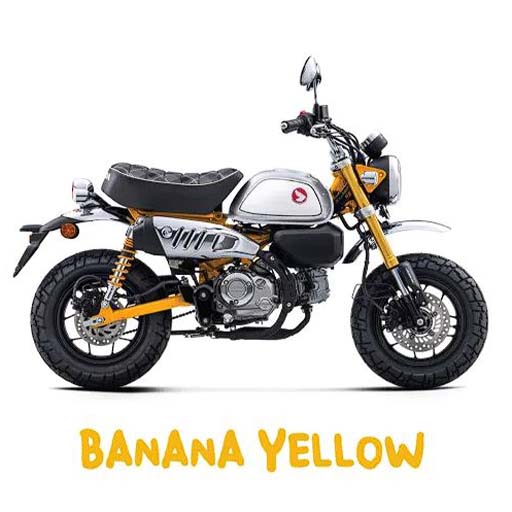 Honda Monkey Banana Yellow