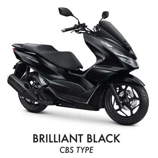 Honda PCX Briliant Black CBS Type