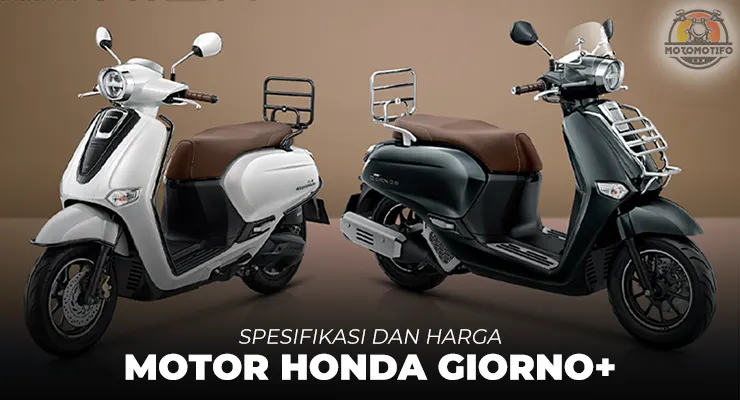 Spesifikasi dan Harga Motor Honda Giorno+ di Indonesia